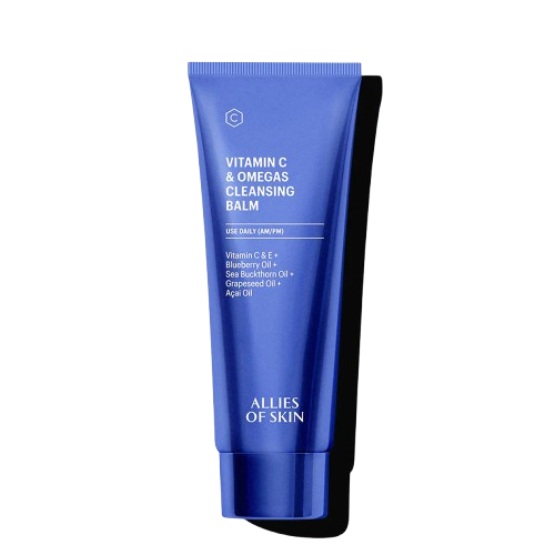 Allies of Skin Vitamin C & Omegas Cleansing Balm 100ml - Очищувальний бальзам для обличчя з вітаміном C і Омега Allies of Skin Vitamin C & Omegas Cleansing Balm 100ml - Очищувальний бальзам для обличчя з вітаміном C і Омега